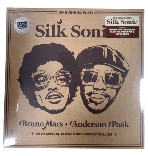 Bruno Mars Anderson Paak Lp An Evening With Silk Sonic Disco